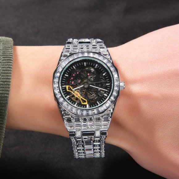 Minimalist Diamond Waterproof Stainless Steel